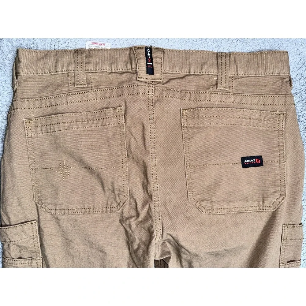 Ariat FR M5 Slim Straight Leg Work Pants Men's 36x35 Flame Resistant *READ